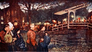 Processione religiosa I, 1904 da Nico Jungman